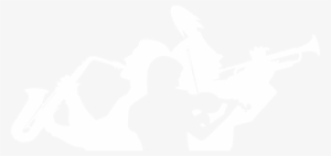 Sound Of North - Jazz Band Silhouette Png White #453450
