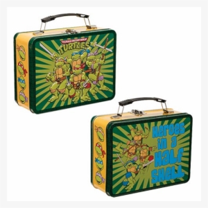 Teenage Mutant Ninja Turtles Lunch Box - Tin Ninja Turtle Lunch Box #453786