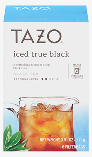 Iced True Black Tea Tazo Tea Png Tazo Iced Tea - Tazo Blushberry Iced Tea Black #453859