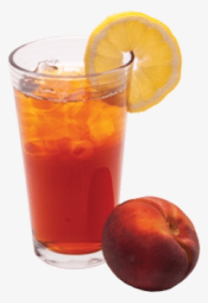 Peachicedtea Glasswithpeach Web - Tea #453880