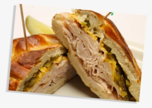 Lunch Box Deli's Turkey Products Are Vegetarian Fed - Sandwich #453992