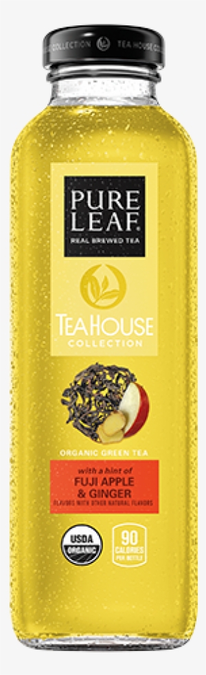 Organic Green Tea Fuji Apple & Ginger Flavor - Pure Leaf Tea House #454073