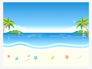 Clip Art Freeuse Animation Cartoon Clip Art Material - Sea Background Clipart Png #454075