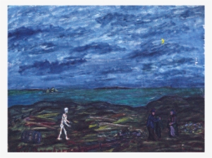 A Ghost Of The Little Island Of Gåsö Cries That He - Painting #454413