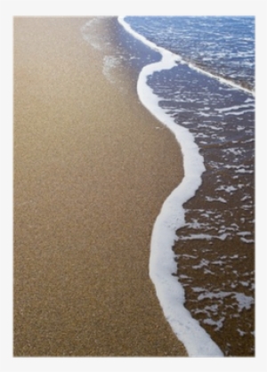 Soft Wave Of Blue Ocean On Sandy Beach - Beach #454840