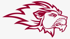 Lion Icon 1 Color Red - College With Red And Yellow Colors #455020