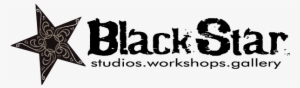 Studios - Art - Workshops - Black Star Text Png #455132