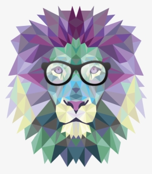 Lion Icon - Fondos De Pantalla Geometricos #455296