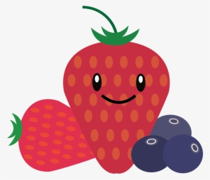 Pineapple Berries Watermelon - Berry Cartoon Png #455995