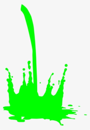 Slime Clipart - Green Paint Drip Png #456356