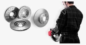 Technical Equipment - Brakes - Disques De Frein Redspec Rainurés Percés Pour Renault #456574