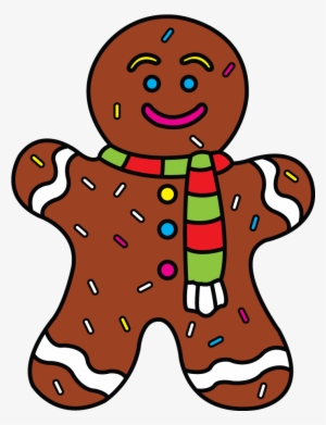 Free - Free Christmas Clipart Gingerbread Man - Free Transparent PNG ...