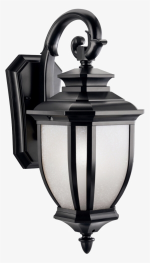 Kichler Salisbury 19.25-in H Black Outdoor Wall Light #456842