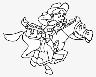 Cowboys Coloring Pages - Cowboy Coloring Pages #456928