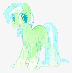 Mewball, Dripping, Goo Ponified, Goo Pony, Lyra Heartstrings, - Illustration #456969