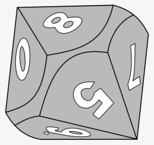 This Free Icons Png Design Of 10-sided Die #457756