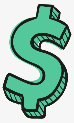 Drawing Money United States Dollar Dessin Animxe9 Clip - Simbolo De Dinero Animado #457927