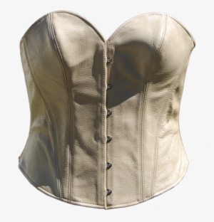 Image Of Custom White Leather Corset - Corset #457928