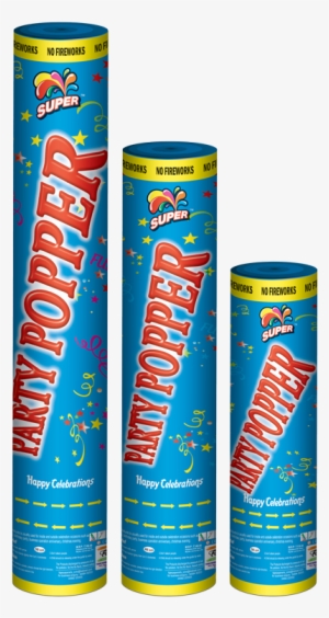 Blue Label Party Popper - Party Popper Red #459565 Blue Label Party Popper - Party Popper Red #459565