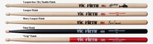 Drumstick Anatomy 07 Surface Coating - Vic Firth - Stl Thomas Lang Drum Sticks - Signature #459746