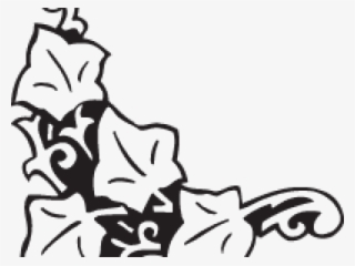 Gravestone Clipart Flower - Flower Borders #4500011