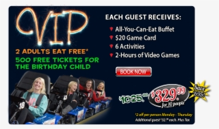 Vip - Warr Acres Incredible Pizza Company #4500823