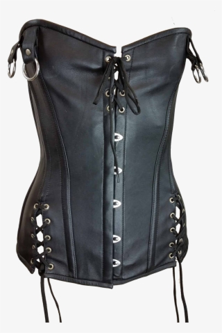 Vc1321 Vance Leather Ladies Laced Top And Sides Corset - Leather Corset #4501497