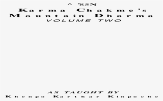 Khenpo Karthar Rinpoche - Genetical Theory Of Natural Selection 1st Edition #4503190