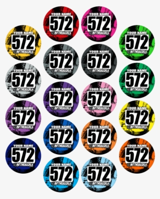 Pair Of Mud Plug Decals For Hyper Tech Wheel -splash #4503987 Pair Of Mud Plug Decals For Hyper Tech Wheel -splash #4503987