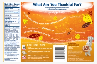 Pillsbury Ready To Bake! Cookies, Sugar, Thanksgiving #4503991