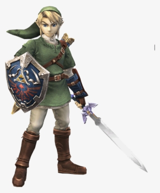 Link, With His Triforce Of Courage, Has Once Again - Link Smash Bros #4504256