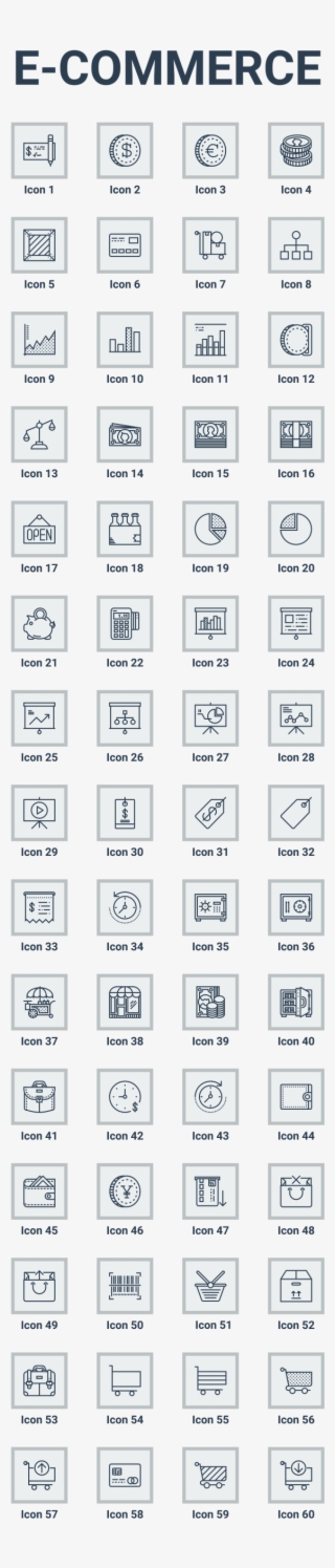 Download List E Shop And E Commerce Icons And Elements - Human Resource #4504328