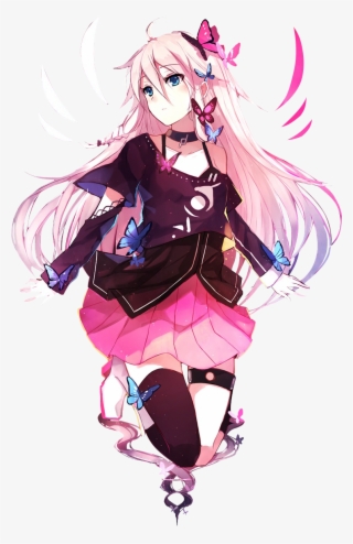 Anime Girl Pink Hair Png - Luka Vocaloid Hd Iphone #4504379