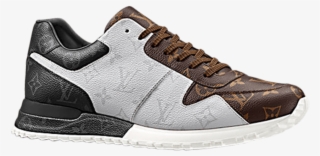 Supreme X Louis Vuitton Run Away 'black Gum' - Louis Vuitton Run Away Sneakers On Feet #4506007