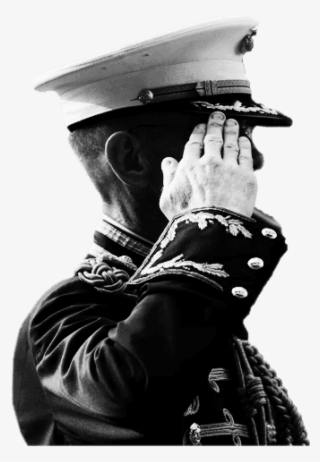 Patriotic Marine Corps American Flag Design - Monochrome #4508512