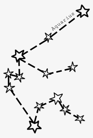 Aquarius Starsign Horoscope Cute - Constellation Of Aquarius #4508950