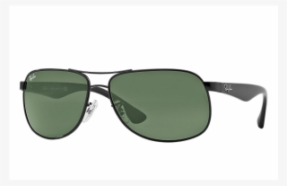 Black Sunglasses Png - Rb 3502 #4510234