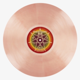 Pink Nebula Vinyl & Any T-shirt - Circle #4510544