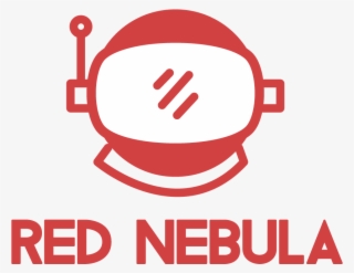 Red Nebula Astronaut Space Typography Vector Logo Illustration - Dribbble #4511206