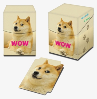 Ultra Pro Deck Box-pro 100 Doge - Ultra-pro Officially Licensed Doge Pro-100+ Deck Box #4511833