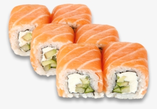 Philadelphia Roll Recipe- My Favorite Sushi Roll My - Philadelphia Roll Png #4512323