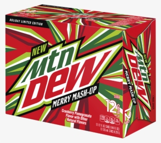 Mountain Dew Merry Mash-up Is Here For The Holidays - Mountain Dew 12 Pack Cans #4512447