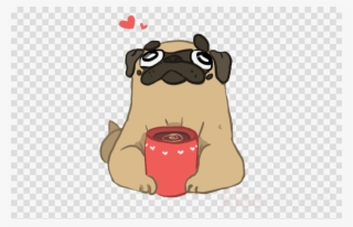 Pugs Tumblr Png Clipart Puggle Puppy - Motif Gorga Batak Toba Cdr #4512504