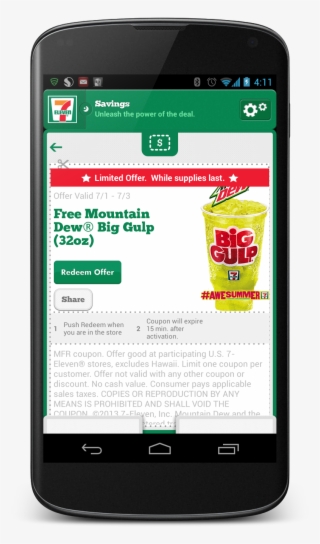 Hurry For Your Free Mountain Dew Big Gulp While Supplies - Design #4512616