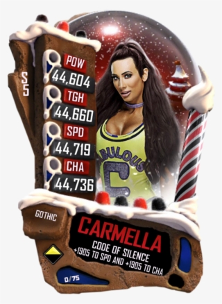 Carmella S5 22 Gothic Christmas - Action Figure #4513546