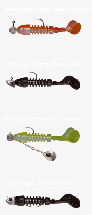 Une - Tête Plombée Carnassier Delalande Micro Ronde Flex #4514648