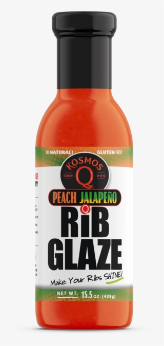 Kosmo's Q Peach Jalapeño Rib Glaze™ Front View - Glaze #4515329