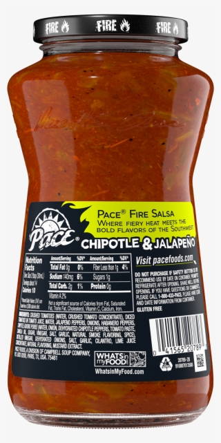 Pace Fire Mango & Habanero Salsa - 16 Oz Bottle #4515990