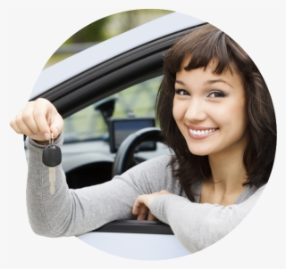 About Us - Girl In A Car Png #4516207