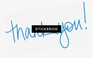 Thank You Blue Text - End Of Presentation Slide Thank You #4516408